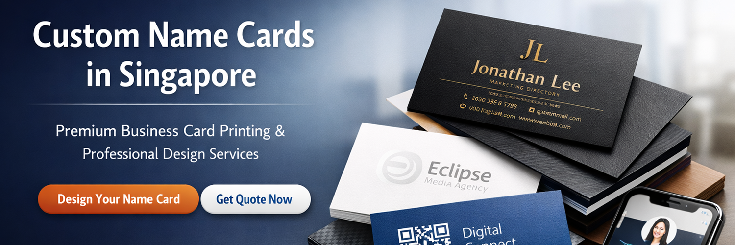 Custom name cards Singapore